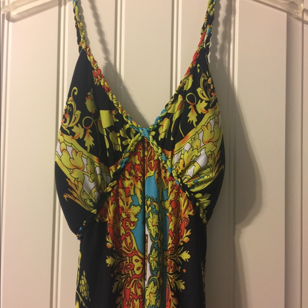☀️Beautiful Multi-Color Dress-Size L☀️ - Picture 2 of 6